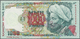 01335 Kazakhstan / Kasachstan: Set Of 2 Specimen Notes Containing 100 And 1000 Tenge 1993 & 1994 P. 13s, 16s, Both In Co - Kazakhstan