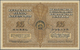 01402 Latvia / Lettland: 25 Rubli 1919 Specimen P. 5as, Series A, Zero Serial Numbers, PARAUGS Perforation At Center, Un - Latvia