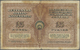 01403 Latvia / Lettland: 25 Rubli 1919 P. 5b, Sign. Purins, Rare With Blue Colored Serial Numbers, Only 34000 Notes Of T - Latvia