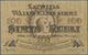 01416 Latvia / Lettland: 100 Rubli 1919 P. 7a, Series "A", Sign. Erhards, Center Fold And Light Handling In Paper, Paper - Latvia