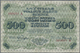 01430 Latvia / Lettland: 500 Rubli 1920 P. 8a, Ultra Rare And Unique - With Serial Number 000001 A - The First Note Ever - Latvia