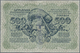 01430 Latvia / Lettland: 500 Rubli 1920 P. 8a, Ultra Rare And Unique - With Serial Number 000001 A - The First Note Ever - Latvia