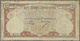 01577 Lebanon / Libanon: Banque De Syrie Et Du Liban 10 Livres 1950, P.50a, Small Border Tears With Lightly Yellowed Pap - Lebanon