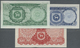 01644 Malaysia: Set With 1, 5 And 10 Ringgit Series ND(1967), P.1-3 With Title "GABENOR" At Lower Center On Front, All I - Malaysia