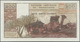 01683 Mauritania / Mauretanien: Set Of 2 Specimen Notes Containing 100 And 200 Ouguyia 1973 P. 1s, 2s, The First In AUNC - Mauritania