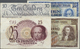 01814 Netherlands / Niederlande: Nice Set With 4 Banknotes Series 1945 Containing 10 Gulden P.74 (F), 10 Gulden P.75 (F+ - Other & Unclassified