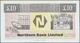 01895 Northern Ireland / Nordirland: Northern Bank Limited 10 Pounds 1990 P. 194a In Condition: UNC. - Other & Unclassified