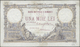 02042 Romania / Rumänien: 1000 Lei 1933, P.34, Very Nice And Rare Note With Lightly Stained Paper, Some Folds, Tiny Bord - Romania