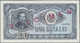 02044 Romania / Rumänien: 100 Lei 1952 Specimen P. 90s, With Zero Serial Numbers, Red Specimen Overprint, Unfolded, Ligh - Romania