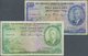 00338 British Caribbean Territories: Set Of 2 Notes Containing 2 Dollars 1950 P. 2 (VG) And 5 Dollars 1951 P. 3 (F-), Ni - Other - America