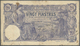 00841 French Indochina / Französisch Indochina: 20 Piastres 1917 P. 38, Used With Several Folds And Creases, Stain In Pa - Indochina