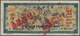 00852 French Indochina / Französisch Indochina: 500 Piastres ND(1942-45) P. 68 With Red Stamps Annullé On Both Sides, Mo - Indochina
