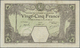 00862 French West Africa / Französisch Westafrika: 25 Francs 1925 DAKAR Issue P. 7Bb In Used Condition With Light Folds - West African States