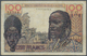 00870 French West Africa / Französisch Westafrika: 100 Francs 1957 Institut D'Emission De L'A.O.F. Et Du Togo, Used With - West African States