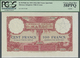01734 Morocco / Marokko: Very Rare 100 Francs 1925 Proof / Specimen Print P. 14s  With Zero Serial Numbers, Larger Borde - Morocco