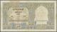 01737 Morocco / Marokko: 1000 Francs 1938, P.16c In Well Worn Condition With A Number Of Tears Along The Borders, Severa - Morocco