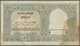 01738 Morocco / Marokko: Set Of 2 Notes 1000 Francs 1946 & 1949 P. 16c, Both Soiled At Lower Left, Folds, Stains, Minor - Morocco