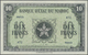 01748 Morocco / Marokko: Set Of 2 CONSECUTIVE Notes 10 Francs 1944 P. 25 In Condition: UNC. (2 Pcs) - Morocco