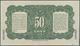 01800 Netherlands Indies / Niederländisch Indien: Ministry Of Finance / Javasche Bank 50 Cent L.02.03.1943 SPECIMEN, P.1 - Dutch East Indies