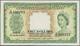 01635 Malaya & British Borneo: 5 Dollars 1953, P.2, Very Nice And Attractive Banknote With Vertical Fold At Center And A - Malaysia