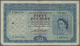 01640 Malaya & British Borneo: 50 Dollars 1953 P. 4a, Used With Vertical And Horizontal Folds, Ink Stains At Left, A 1cm - Malaysia