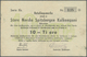 01922 Norway &ndash; Spitsbergen: 10 Oere 1948 P. NL, Center And Corner Fold, Light Stain On Back, Still Strong Paper, C - Norway