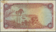 02027 Rhodesia & Nyasaland: 10 Shillings 1961 P. 20, Used With Folds And Stain In Paper, 2 Pinholes, No Tears, Still Nic - Rhodesia