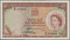 02030 Rhodesia & Nyasaland: 10 Shillings 1961 P. 20b, Used With  Folds, No Holes Or Tears, Still Strongness In Paper And - Rhodesia