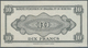 02830 Rwanda-Burundi / Ruanda-Burundi: 10 Francs 1960 P. 2a, Light Center Fold, Otherwise Perfect, Condition: XF+. - Ruanda-Urundi