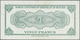 02831 Rwanda-Burundi / Ruanda-Burundi: 20 Francs 1960 P. 3, Light Center Fold, Light Corner Bend At Upper Left, Conditio - Ruanda-Urundi