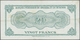 02832 Rwanda-Burundi / Ruanda-Burundi: 20 Francs 1960 P. 3 In Exceptional Condition, Unfolded, Only A 4mm Tear At Lower - Ruanda-Urundi