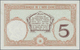 01826 New Caledonia / Neu Kaledonien: 5 Francs ND(1926) Ovpt. Noumea On French Indochina, Light Center Bend And Light Ha - Nouméa (New Caledonia 1873-1985)