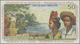 00827 French Antilles / Französische Antillen: 50 Francs ND(1964) P. 9b, Unfolded, A Light Horizontal Bend Along Upper B - Other - America