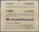 04298 Deutschland - Notgeld - Württemberg: Kisslegg, Allgäuer Torfwerke GmbH, 100 Tsd. Mark, 24.8. (hschr.), 5 Mio. Mark - [11] Local Banknote Issues