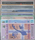 04424 Varia: Set Of 10 Notes Antarctica Containing 3x 1 Dollar Plastic Note With Cancellation Holes 2007, 2 Dollars Plas - Autres & Non Classés