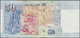 02904 Singapore / Singapur: 50 Dollars ND(1999), P.41 With Fancy Serial Number 0BT999999 In Excellent Condition Without - Singapour