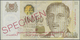 02907 Singapore / Singapur: 10.000 Dollars 1999 SPECIMEN, P.44s In Original Plastic Cover In UNC Condition - Singapour