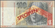 02914 Slovakia / Slovakei: Set Of 2 Specimen Notes Containing 50 And 100 Korun 1993 P. 21s, 22s, Both In Condition: UNC. - Slovaquie
