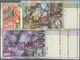 02915 Slovakia / Slovakei: Set With 5 Specimen Notes Comprising 100 Korun 1999 Specimen P.25cs (UNC), 500 Kroun 2000 Spe - Slovaquie