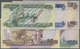 02921 Solomon Islands: Complete Set Of 5 Pcs From 2 To 50 Dollars ND P. 18s-22s All Specimen With Zero Serial Numbers In - Salomons