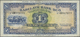 02978 Southwest Africa: 1 Pound 1956 P. 5a In Used Condition With Several Folds And Creases, Light Stain At Center Fold - Namibie