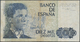 03010 Spain / Spanien: 10.000 Pesetas 1985 SPECIMEN, P.161s With Red Overprint "Muestra" And Serial Number 000045 With M - Autres & Non Classés