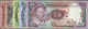 03045 Swaziland: Set Of 5 Collectors Series Specimen With Regular Serial Number And Maltese Cross Prefix Containing The - Autres - Afrique