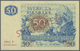 03057 Sweden / Schweden: 50 Kronor 1965 Specimen P. 53s, Zero Serial Numbers, Red Specimen Overprint, In Condition: AUNC - Suède