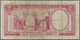 03072 Syria / Syrien: 25 Livres ND(1955) P. 78B, Stronger Used With Several Folds And Creases, Stained Paper, 2 Small Pi - Syrie