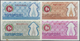 03082 Tatarstan: Set With 4 X 100 Rubles ND(1993) Of The First Currency Issue, P.6a,b,c,d, In Uncirculated Condition Exc - Tatarstan