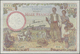 03114 Tunisia / Tunisien: 1000 Francs 1946 P. 26, Used With Light Folds But No Holes Or Tears, Still Crispness In Paper - Tunisie