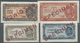 03513 Yugoslavia / Jugoslavien: Set Of 4 Specimen Banknotes Including 1, 5, 10 And 20 Dinara 1944 Specimen P. 48s-51s, A - Yougoslavie