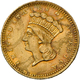 Delcampe - 05075 Vereinigte Staaten Von Amerika - Anlagegold: Lot 4 Goldmünzen; 1 Dollar 1851, 1853 (2x, Davon 1 X Mit Kratzer Auf - Autres & Non Classés