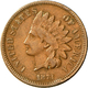 05076 Vereinigte Staaten Von Amerika: Lot 3 Münzen: 2 X 1 Cent 1873 Und 1 X 2 Cent 1864, Schön - Sehr Schön. - Autres & Non Classés